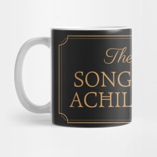 Song of Achilles Book Novel Illustration Mug